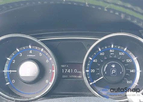 2013 Hyundai Sonata Se z USA, uszkodzony, nr VIN 5NPEC4AC1DH772237